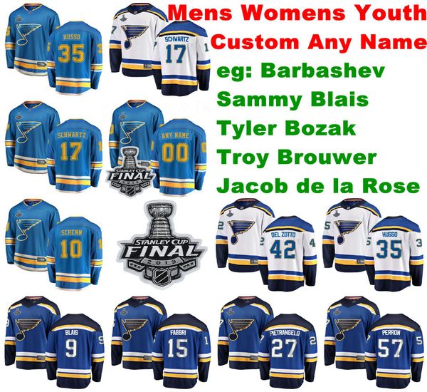 

stanley cup final st.louis blues jerseys mackenzie maceachern jersey david perron sanford jaden schwartz schenn hockey jerseys mens custom, Black;red