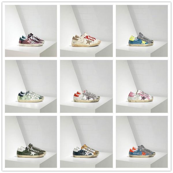 

2019 italy 13 ggdb golden old tyle de igner fa hion neaker genuine leather men women ca ual hoe goo e trainer uper tar g 018