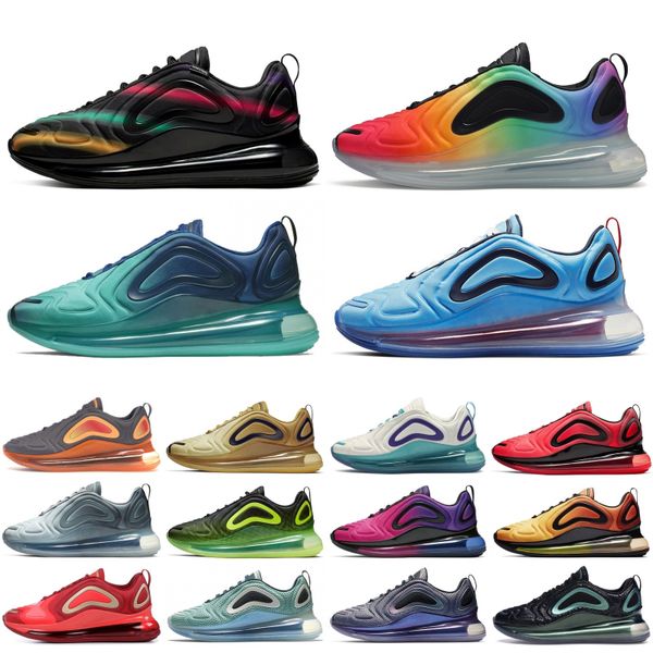 

bset selling og triple black be true sunset men designer shoes china space black neon streaks womens running sneakers sport trainers