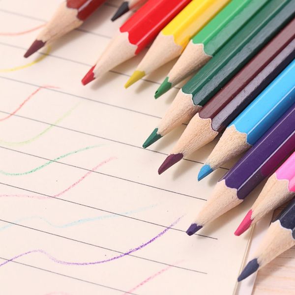 

12pcs colors wood colored pencils lapis de cor artist painting oil color pencil for school drawing sketch art supplies