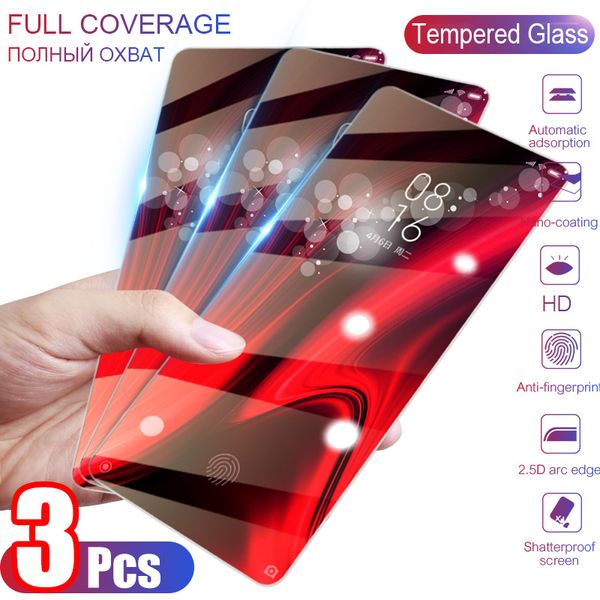 

3шт закаленное стекло для xiaomi mi 9т pro 9 se safety glass screen protector для xiaomi mi cc9 8 a1 a2 a3 lite pocophone f1 стекла