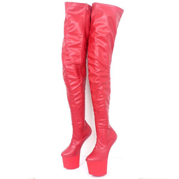 over knee boots no heel