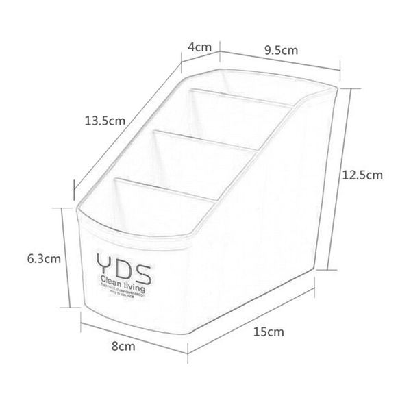 

многоцелевой pp multi-cell desktop storage box living room cosmetics storage box office organizer крупнотоннажная box ydslogo4