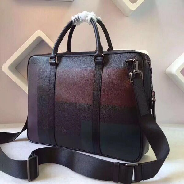 

vip men's large-capacity briefcase imported leather good high-end custom new classic handbags brand luxury designer fashion casual tren