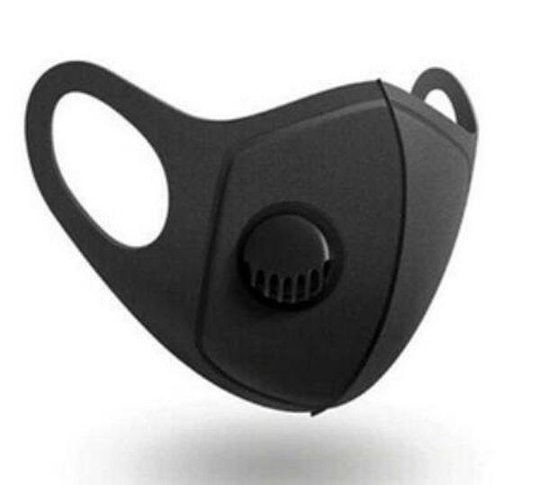 

dustproof waterproof face mask breathing valve sponge mask washable reusable anti-dust fog pm2.5 protective masks ship within 24hours 50pcs