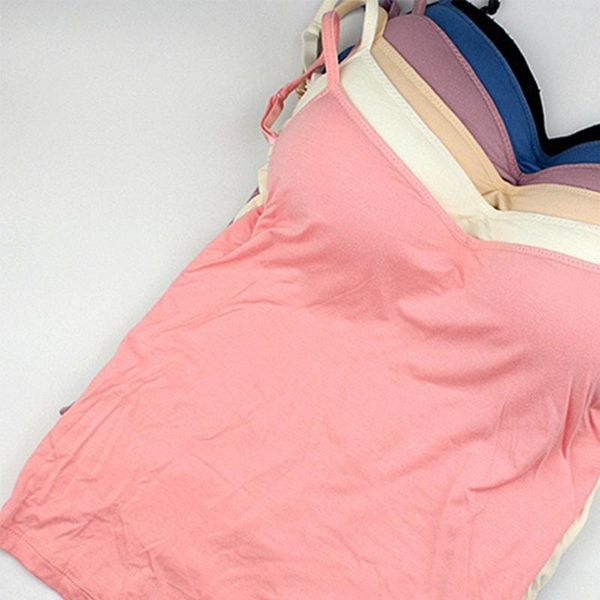 

summer vest padded ladies women camisole solid sweet stylish strap casual sleeveless camisole, Black;white