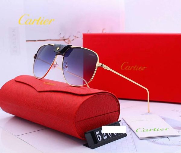 

designer sunglasses luxury sunglasses designer glass for man womena adumbral glasses uv400 brand c5200 6 colors with box, White;black