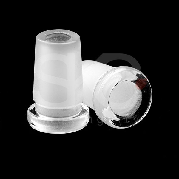 

Мини-стеклянный конвертер адаптеры 14 мм Женский до 18 мм мужской, 10 мм Женский до 14 мм мужской стеклянный адаптер для кварцевого термостата Beaker bong
