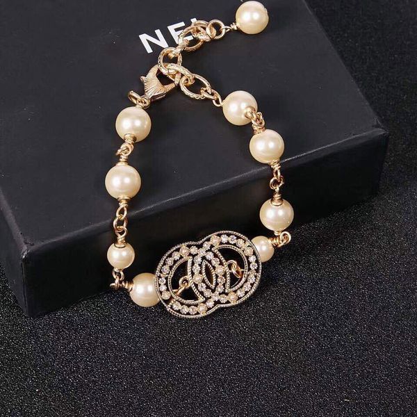

new model copper bracelet pearl lady bracelet, Black