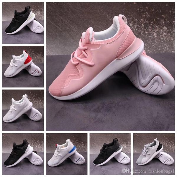 

2019 новые повседневные женские кроссовки многоцветные дополнительно черный белый розовый популярный повседневная обувь с плоским дном высок, Black