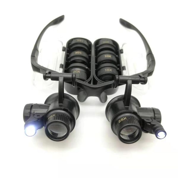 

головк-ђановленнй Ѭемон лђпа 10x двойной глаз овеение веодиоднй ве ле