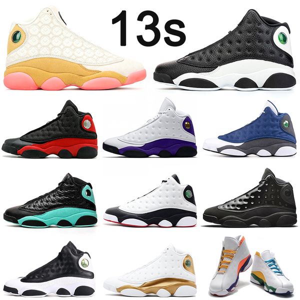 

jumpman 13s men cny reverse he got game basketball shoes 13 playground cap and gown fint mens designer trainers sports sneakers 40-47