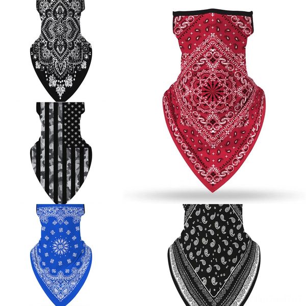 

vh2qc shipping 2020 new half face mask scarf headscarf mask motorcycle scarf scarf cycling bike neck role-playing ski biker headband, Black