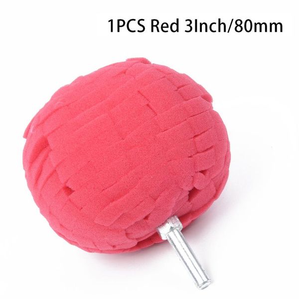 

buffing polishing shaped pad foam with drill adapter ball buff buffer new high quality