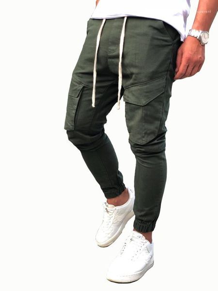 

sports casual designer jogger trousers spring autumn new pants mens hommes pantalones, Black