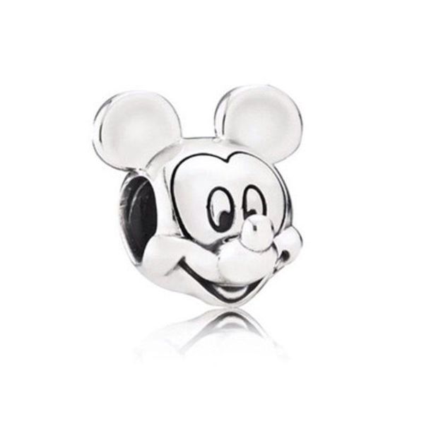 

начало 100шт mick mini шарма сплава шарика сыпучие big hole женщин ювелирные изделия европейский стиль для diy pando браслет ожерелье аксесс, Bronze;silver