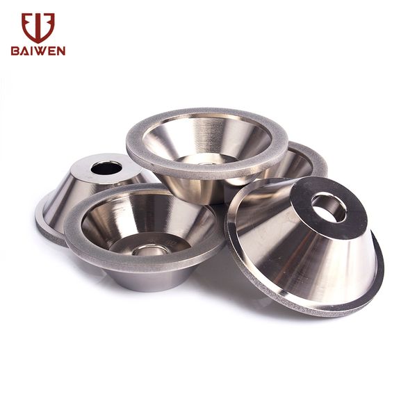 

4" electroplated diamond grinding wheel abrasive disc for carbide metal 100-400# sharpener grinder accessories