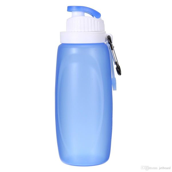 

flexible water bottle 320ml collapsible silicone foldable soft water bottle outdoor sports travel hiking folding silicone water bottle