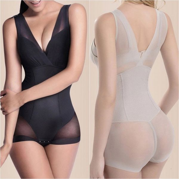

body shapers women good quality lady slimming burn fat briefs shapewear tummy slim bodysuit full body shaper a82 womens underwear, Black;white