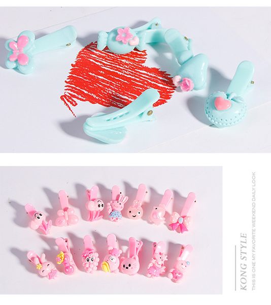 

diy simple multi felt cartoon small hair clip for baby girl hair style with hairclip hair styling tools accessories newclipper omgkm