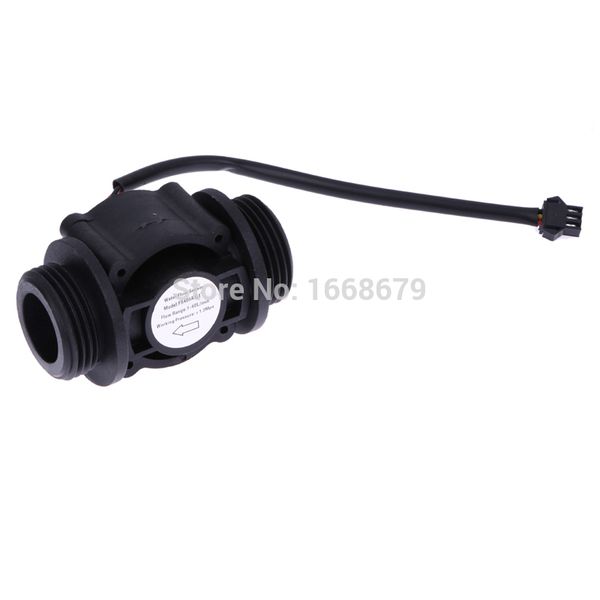 

ebowan waterproof pressure resistant flow sensors g1 inch water flow hall effect sensor switch meter counter 1-60l/min