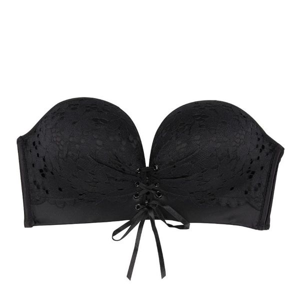 

провод свободный толчок оптовых женщин вверх нижние белье без бретелек половины чашки цветочных кружев бюстгальтеров, Red;black