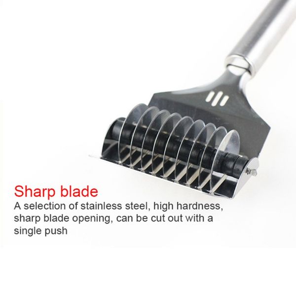 

shallot cutter handle non-slip manual section noodles cutting knife pressed stainless steel machine noodle cutter