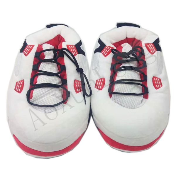 

large size 36-43 comfortable flat shoes house floor slippers women winter warm household slippers ladies, Black