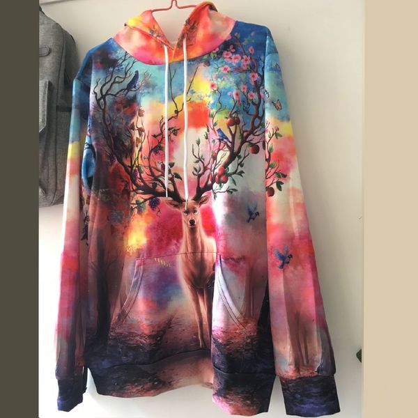 

women running jacket print hooded jackets sports long-sleeved coat sportwear fitness yoga workout outerwear sport damen xxl
