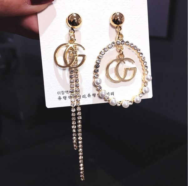 

2020 горячие продажи женские серьги, бриллианты, бриллианты, блестящий темперамент, нерегулярные серьги, модные ювелирные серьги, Silver