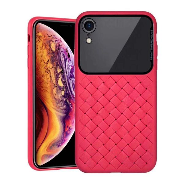

2019 new case for iphone 6 7 8 plus casefit glossy tempered glass silicone hard cover for iphone x xr phone case