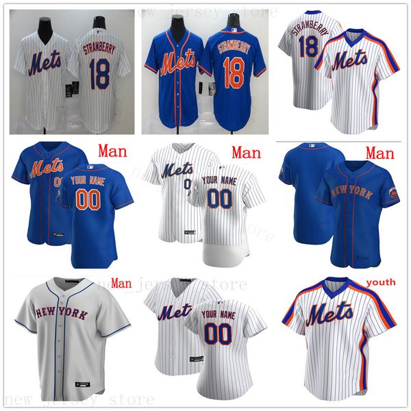 

пользовательские 2020 бейсбол 20 пит алонсо майки 34 ноа синдергард 0 маркус строман 1 амед росарио рик порчелло том сивер мужские дети женщ, Blue;black