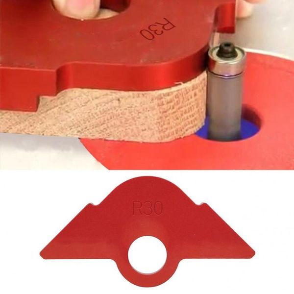 

wood panel corner locator trimming machine round corner arc template woodworking tool