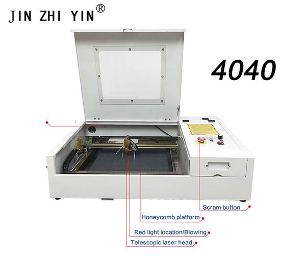

40w 4040 co2 laser engraving machine m2 system cutting machine plywood,wood ,mdf,paper, plastic, plexigl,acrylic,crytal, glass