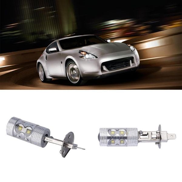 

1pc h1 50w for high power led xenon white fog driving light daytime running light drl lamp bulb auto car headlight