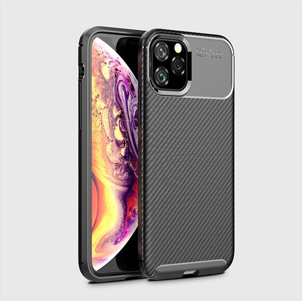 Weiche Hüllen für iPhone 11 Hülle 11Pro Luxus Bumper Pro MAX Silikon TPU Funda Coque