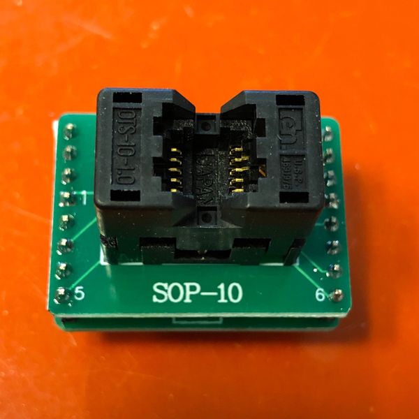 

ots-10-1.0-01 sop10p 1.0mm pitch enplas ic test socket ic body size 3.95mm burn in socket