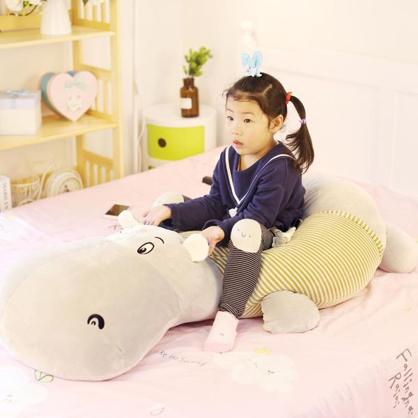 2019 Giant Cute Hippo Plush Doll Big Cartoon Fat Hippos Toys
