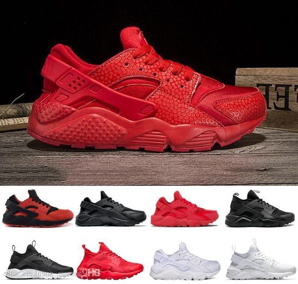 

дизайнер huarache 1.0 4.0 мужчины женщины кроссовки тройной черный белый спортивная обувь all red gold мужские кроссовки дизайнерские кроссо