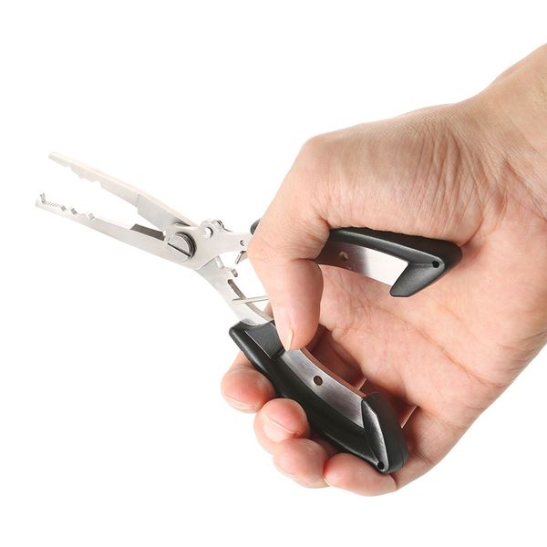 

fishing grip nipper snip handle fish lip gripper stainless steel cutter fishing lure pincer scissor fishing tool