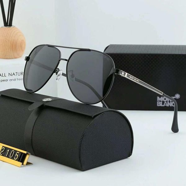 

мужские солнцезащитные очки лето металл adumbral человек очки очки uv400 2105 7 цветов optionals высокое качество с коробкой, White;black