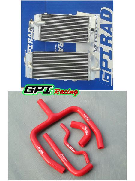 

алюминиевый радиатор + шланг для kxf250 kx 250 f kx250f kxf 250 2009-2010 09 10 + y шланг рчлг гпи высокого на