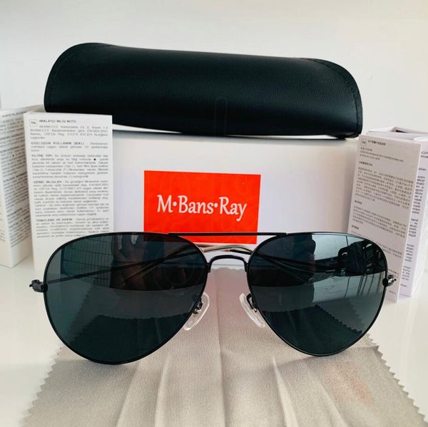 

2019 ray brand polarized ungla e men women pilot ungla e uv400 eyewear aviator gla e driver ban metal frame polaroid len