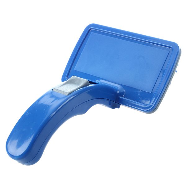

new brush cleaning grooming hair for dog animal cat blue