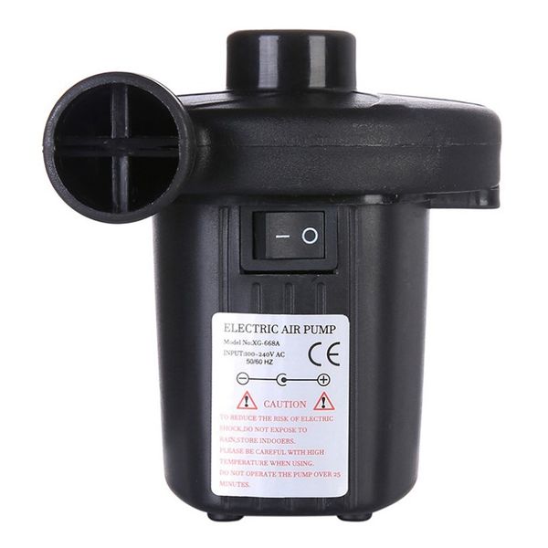 

electric air pump inflate deflate pump for airbed boat toy camping toys air bed compression bag mattress eu plug