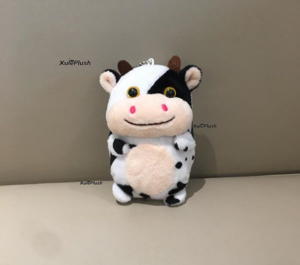 

small 10cm approx. cow animal dolls , plush stuffed toy doll