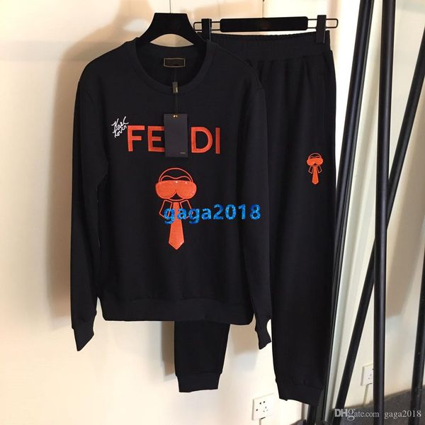 

high end женщины девушки спортивная одежда брюки комплект толстовка вышивка письмо блестки рубашка с длинным рукавом бег леггинсы брюки мода, White