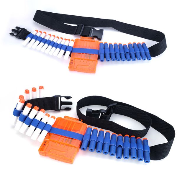 

soft bullets belt shoulder strap clip charger ammo storage bullets for nerf n-strike elite series gun accessories gun toy