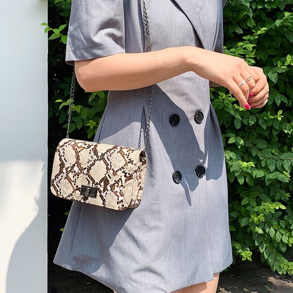 

small women handbag serpentine pu crossbody ladies bags brand clutch luxury shoulder bag purse sac bolso mujer #yj