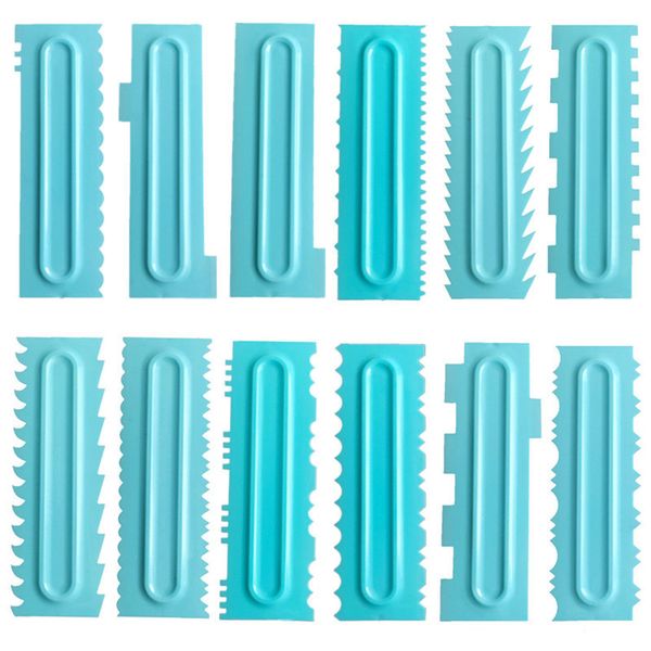 

3pcs/set scraper smoother baking supply new spatula cake decoration pastry edge fondant fashion plastic